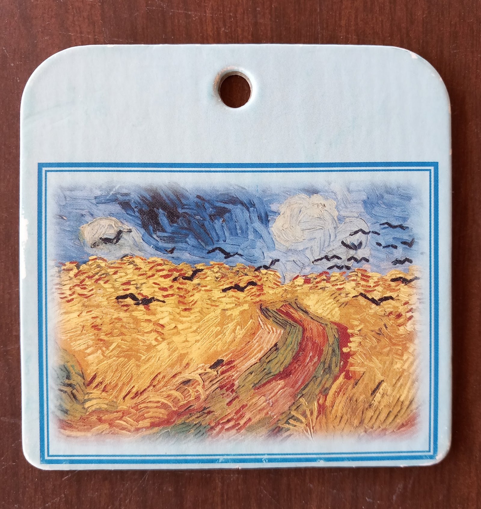 Wheat Field with Crows